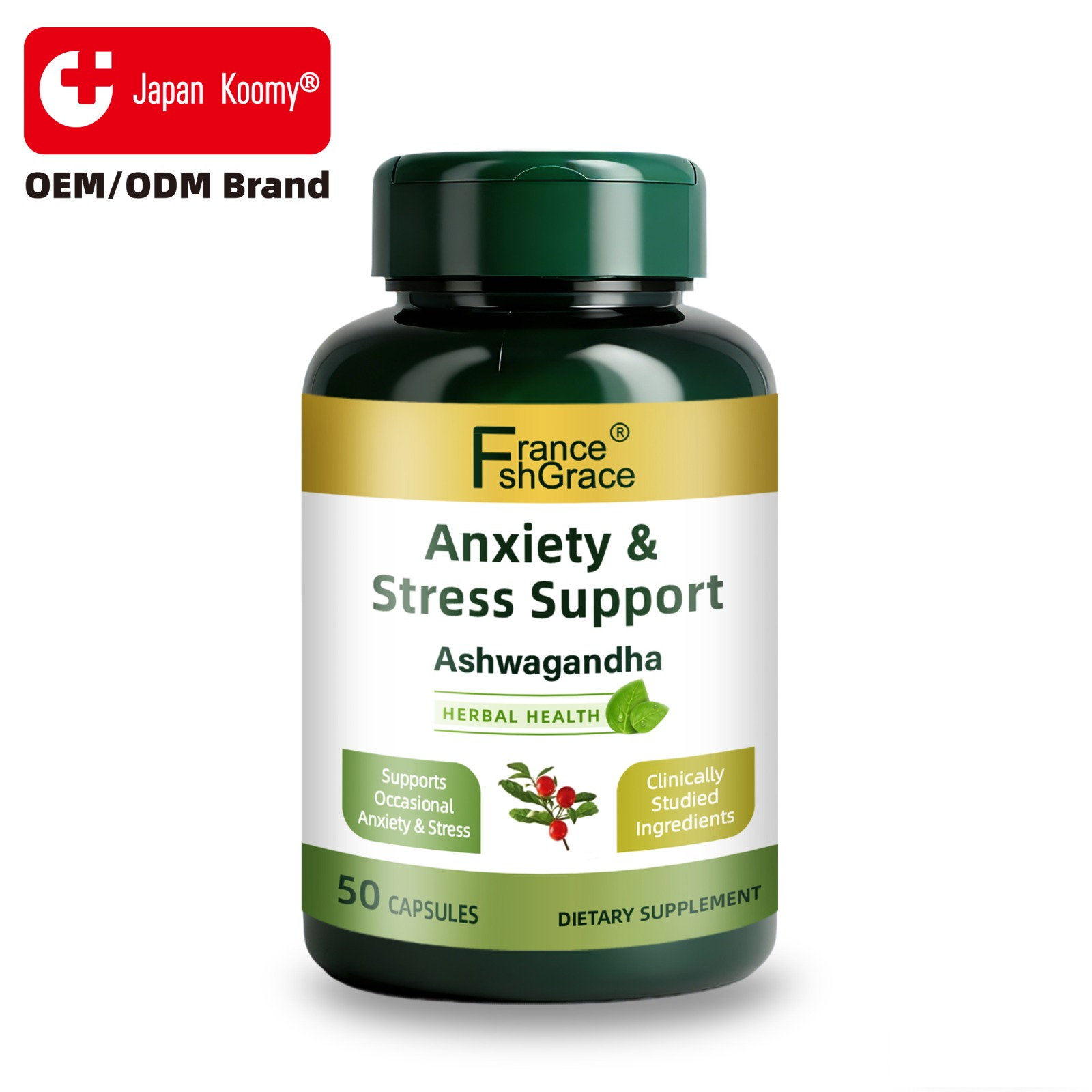 Franceshgrace FSG Ashwagandha — Anxiety & Stress Support